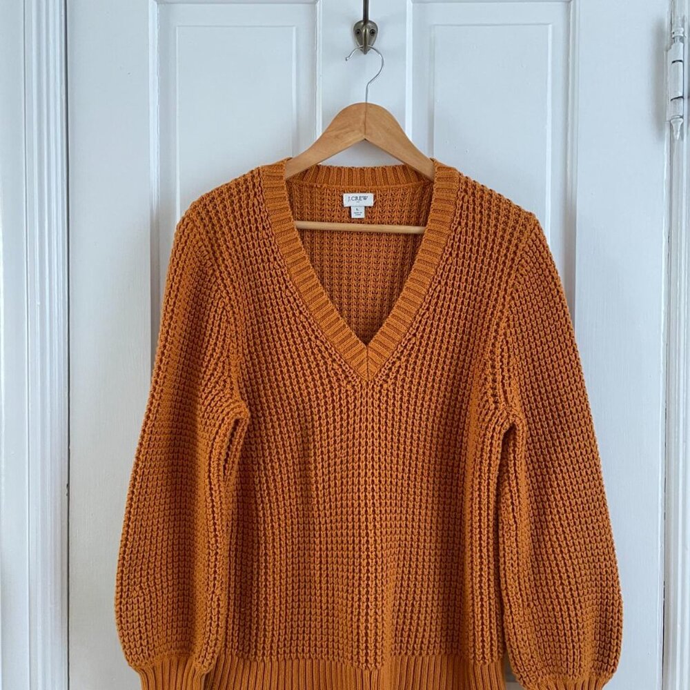 Cotton V-Neck Sweater